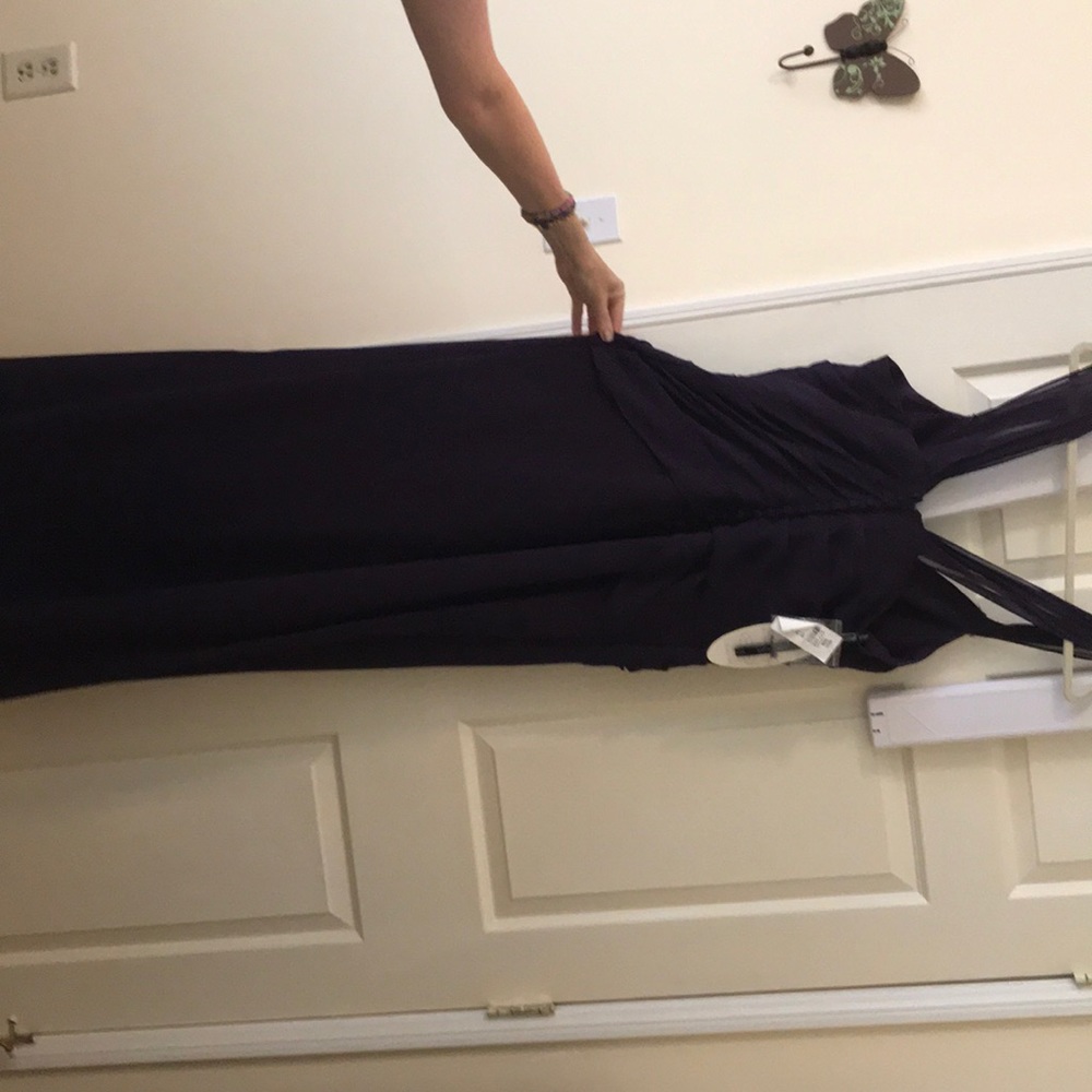 Alfred Angelo purple gown